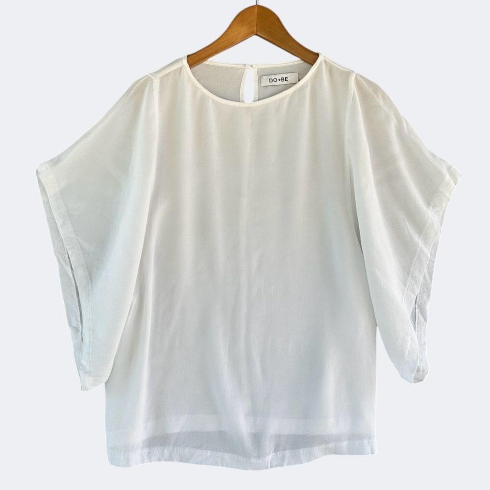 🎉5 for $45🎉do be top blouse shirt size S white